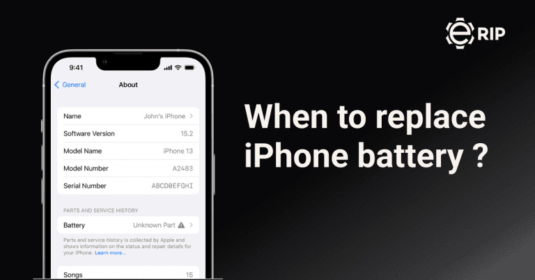 When to replace iphone battery